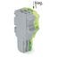 1-conductor female connector Push-in CAGE CLAMP® 1.5 mm² gray, green-y thumbnail 4
