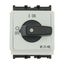 On-Off switch, P1, 32 A, service distribution board mounting, 3 pole, with black thumb grip and front plate thumbnail 28