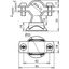 Conductor holder for HVI/CUI Conductors D 20-23mm with plastic base    thumbnail 2