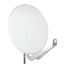 SAT Antenna  85/80cm,Alu,40dB,double monobloc feed-arm,white thumbnail 3