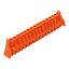 THT female header straight Pin spacing 5.08 mm orange thumbnail 2