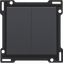 Finishing set for two-circuit switch, two-way switch + N.O. push butto thumbnail 2