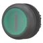 Illuminated pushbutton actuator, RMQ-Titan, Flush, momentary, green, inscribed, Bezel: black thumbnail 5