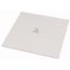 Bottom plate, closed, corner section, IP55, for WxD=650x650mm, grey thumbnail 1