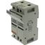 Fuse-holder, low voltage, 30 A, AC 600 V, DC 600 V, UL Class J, 65 x 72 x 117 mm, 2P, UL, CSA thumbnail 1