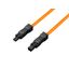 SZ Connection cable, for through-wiring, 2-pole, 100-240 V, L: 1000 mm thumbnail 1