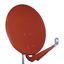 SAT Antenna  85/80cm, Alu, 40dB,double monobloc feed-arm,red thumbnail 3