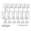 Terminal strip 230V, 6-channel thumbnail 3