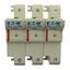 Fuse-holder, low voltage, 125 A, AC 690 V, 22 x 58 mm, 3P, IEC, With indicator thumbnail 13