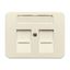 1746/10-22G CoverPlates (partly incl. Insert) carat® ivory thumbnail 3