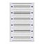 Flush-mounted distribution board 2U-18L, H:915 W:590 D:250mm thumbnail 2