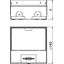 UDHOME-ONE GV15 Floor socket unequipped, 15 mm floor recess 140x140x75 thumbnail 2