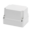 JUNCTION BOX WITH DEEP SCREWED LID - IP56 - INTERNAL DIMENSIONS 240X190X160 - SMOOTH WALLS - GREY RAL 7035 thumbnail 1