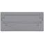 Separator plate 2 mm thick oversized gray thumbnail 1