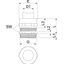 V-TEC VM32 MS Cable gland  M32 thumbnail 2