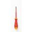 ISLS5 Insulated Slotted Screwdriver 5/32x4 in, 4 mm x 100 mm, 1,000 V thumbnail 1