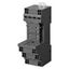 Socket, DIN rail/surface mounting, 31 mm, 8-pin, Push-in terminals thumbnail 1