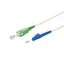 OpDAT patch cord SC-S APC/LC-S OS2, white, 1.0 m thumbnail 1