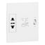 L.NOW-SHAVER SOCKET WHITE 230V thumbnail 1