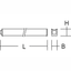 LINEDO, 84 W, 13500 lm, 840, aluminium, on/off Continuous line luminai thumbnail 4