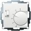 UP room controller, RAL9016 matt 55x55, 5-30C, AC 230V, 1CO, 10A/5A, heating/cooling switch thumbnail 2