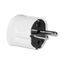 5537-2054 DP plug with dual earthing contacts, with side outlet ; 5537-2054 thumbnail 2