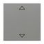 6435-803 CoverPlates (partly incl. Insert) Busch-axcent®, solo® grey metallic thumbnail 3