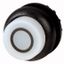 Illuminated pushbutton actuator, RMQ-Titan, Extended, momentary, White, inscribed 0, Bezel: black thumbnail 1