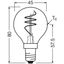 LED Retrofit CLASSIC P 4W 865 Clear E14 thumbnail 55