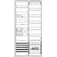 BA27FB Meter board, Field width: 2, Rows: 57, 1100 mm x 550 mm x 215 mm, Isolated (Class II), IP31 thumbnail 17