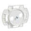 Robust - central plate - TV/R socket - white thumbnail 3