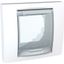 Unica Plus - cover frame (fix. frame) - 1 gang - 2 m - white/white - IP44 thumbnail 4