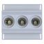 Fuse-base, LV, 16 A, AC 400 V, D01, 3P, IEC, DIN rail mount, suitable wire 1.5 - 4 mm2 thumbnail 7