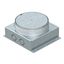 UDL2-120 70 Underfloor outlet box for GESRM2 135x157x70 thumbnail 1