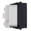 Socket black, higher protection cover, transparent lid 16A thumbnail 3