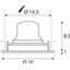 NUMINOS L DL 25,4W 2350lm 4000K 40ø 700mA LED white thumbnail 2