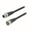 Cable with connectors on both cable ends, Smartclick M12 straight sock XS5W1005M thumbnail 5