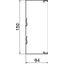 LKM60150FS Cable trunking with base perforation 60x150x2000 thumbnail 2