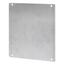 STEEL BACK-MOUNTING PLATE - FOR BOARDS 405X650 thumbnail 1