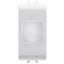 SINGLE INDICATOR LAMP - OPAL - 1 MODULE - GLOSSY WHITE - CHORUSMART thumbnail 2