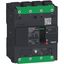 circuit breaker ComPact NSXm N (50 kA at 415 VAC), 4P 3d, 160 A rating TMD trip unit, EverLink connectors thumbnail 3