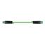 pre-assembled interconnecting cable Eca Socket/plug green thumbnail 2