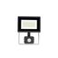 NOCTIS LUX 3 FLOODLIGHT 20W CW 230V IP44 120x170x53mm BLACK with PIR sensor thumbnail 12