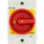 Main switch, T0, 20 A, surface mounting, 3 contact unit(s), 6 pole, Emergency switching off function, With red rotary handle and yellow locking ring, thumbnail 4