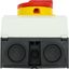 Main switch, T3, 32 A, surface mounting, 4 contact unit(s), 8-pole, Emergency switching off function, With red rotary handle and yellow locking ring, thumbnail 19