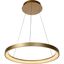 Lucide VIDAL - Pendant light - Ø 58 cm - LED Dim. - 1x48W 2700K - Matt Gold / Brass thumbnail 1