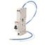 DSE201 M C20 AC100 - N Blue Residual Current Circuit Breaker with Overcurrent Protection thumbnail 1