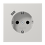 SCHUKO socket with USB type C LS1520-18CLG thumbnail 1