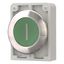 Pushbutton, RMQ-Titan, flat, maintained, green, inscribed, Front ring stainless steel thumbnail 11