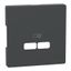 System Design central plate USB charger anthracite thumbnail 2